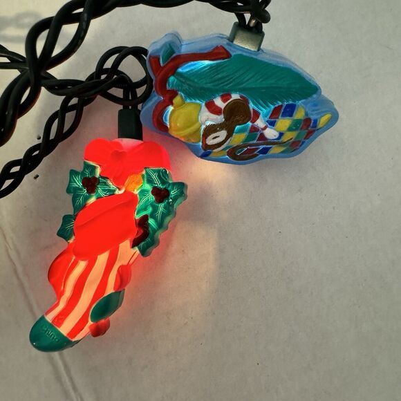 Vintage The Night Before Christmas Storytelling Light Strand Music Works Video - Picture 13 of 17